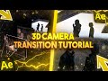 • How To Make 3D CAMERA TRANSITIONS on After Effects  | step by step tutorial •