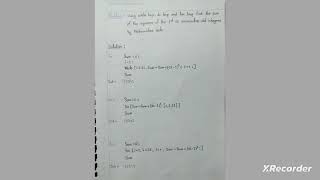 MATH LAB-1 [Assignment] by Mathematica Software