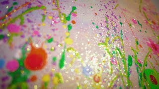 Glitter Wall Art:  Flower Paintings that Sparkle and Sing by Artist Yvonne Coomber