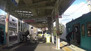 車いす道中記和歌山編　和歌山駅乗り換え　JR西日本紀勢本線(和歌山止まり366M)→JR西日本紀勢本線(和歌山市行き243M)　和歌山県和歌山市編