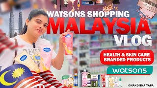 Watson Shopping Malaysia Beauty Products vlog