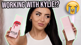 Working with KYLIE JENNER!? Full Glam Using Kylie Cosmetics!
