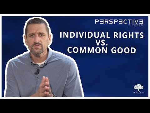 What point does the common good limit your rights?