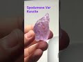 spodumene var kunzite kunar afghanistan kunzite crystals minerals gems gemstone treasure