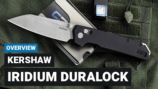 Kershaw Iridium - DuraLock Knife Overview