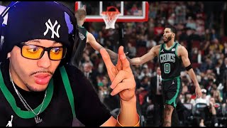 TATUMS TRIPLE DUB!!! TheBoukh reacts to Boston Celtics vs Chicago Bulls - Full Game Highlights.