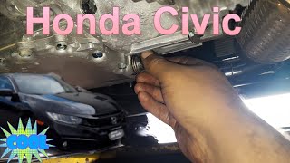 How to Change Transmission Fluid on 2019/2022 Honda Civic Sports CVT