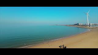 DJI Avata Beginner's practicing flight - 아바타 입문 대부도 저고도연습비행 - Cinematic Drone Footage - 드론 영상