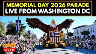 LIVE | America 250: National Memorial Day Parade | Memorial Day Parade 2026 | Washington | US News