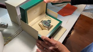 2023 “Starbucks” Rolex Submariner Unboxing with a LUCKY CROWN! Better than the 2020 version?