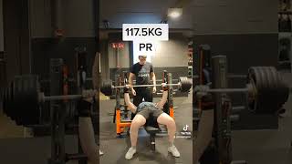 117.5KG Benchpress PR