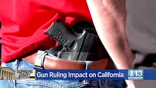 Supreme Court Gun Law Ruling To Impact California