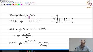 Moving Average Filter #swayamprabha #ch19