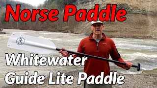 NORSE PADDLE GUIDE LITE PADDLE // Whitewater raft guide stick