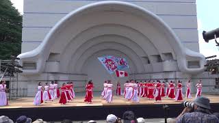 桜舞ＣＡＮＡＤＡ２・代々木公園ステージ－スーパーよさこい２０１９