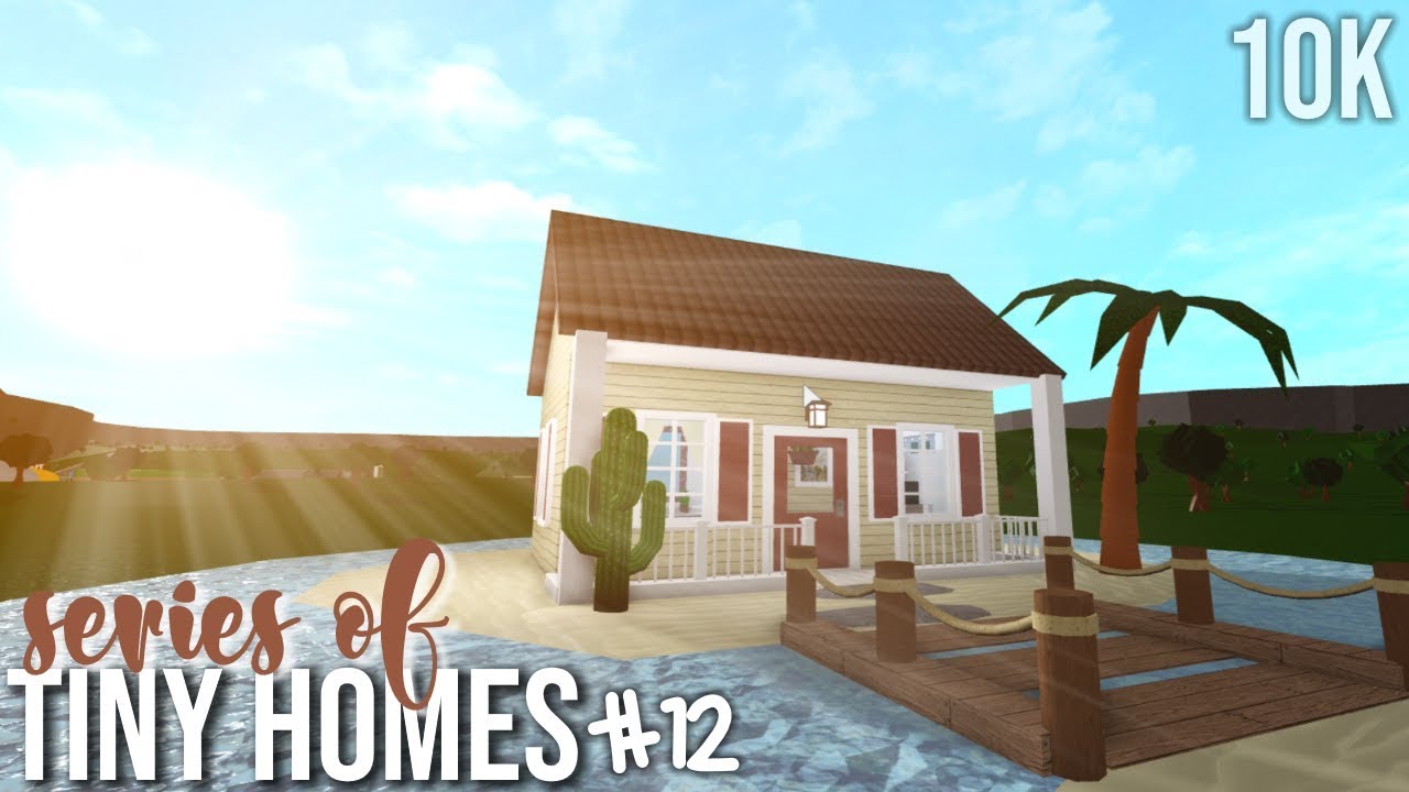 [BLOXBURG] Tiny House #12 BEACH HOUSE (Series Of Tiny Homes) - YouTube