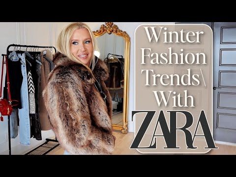 ZARA TRY ON HAUL   10 Must-Try Winter 2023-24 Fashion Trends Made Easy