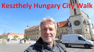 Keszthely Hungary Church and Walking street.  Great little Town.  =)   - Keszthely Hungary - ECTV