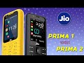 JioPhone Prima 1 vs JioPhone Prima 2 comparison video | Jiophone Prima comparison