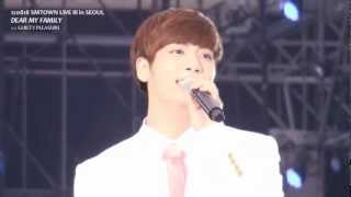 [FANCAM] 120818 Jonghyun Singing Dear My Family @ SMT0WN Seoul Opening