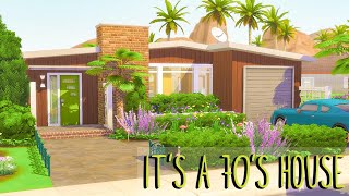 It's A 70's House ✌🏼☮ // Sims 4 Speed Build