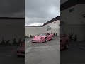 ferrari f40 done in super gloss rosewater by inozetek. would you wrap your f40 in this color