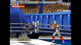 MUGEN　ウルトラマントリガー\u0026ティガダークvsカルミラ\u0026イーヴィルティガ