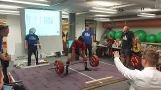 275 KG WORLD RECORD DEADLIFT 15 YEARS OLD 15 KG PR