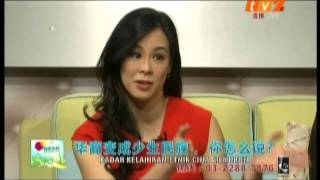 TV2 你怎么说 What Say You - 华裔变成少生民族，你怎么说? - 林韵璇医生 Dr Helena Lim