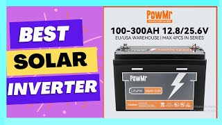 PowMr 12V 24V LiFePo4 Lithium Battery 100AH 150AH 200AH 300AH 12