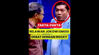 🔴Terkuak Fakta-fakta di Balik Emosinya Relawan Jokowi, Silfester Matutina Debat Lawan Rocky Gerung