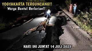 Gempa Dahsyat Bantul Yogyakarta Hari ini 14 Juli 2023, Warga Panik!! Gempa Bantul Hari ini