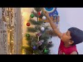 christmas tree decoration 2024 mummy and me life edit by angitha