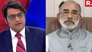 Arnab Goswami Speaks To Union Minister KJ Alphons | #ChurchAttacksModi