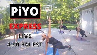 PiYO EXPRESS #51 | at Home NO Equipment | Yoga FLOW