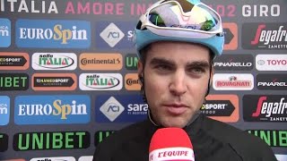 Gallopin «On s'attend à une étape nerveuse» - Cyclisme - Giro