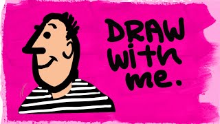 Easy letter art : Draw with Me