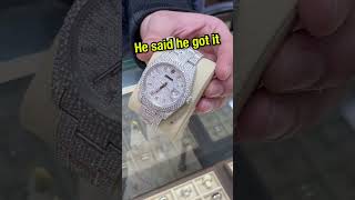 REAL or FAKE Diamonds on Rolex Bust out?!