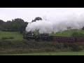 gwr pannier tank no.7714 u0026 5199 double head southbound at esk valley nymr 2017