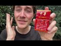 smoking a chunghwa hard pack cigarette from japan review