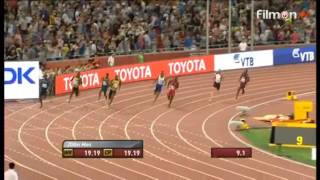 Usain Bolt wins 19.56 Men's 200m Final IAAF World Championship Beijing-2015