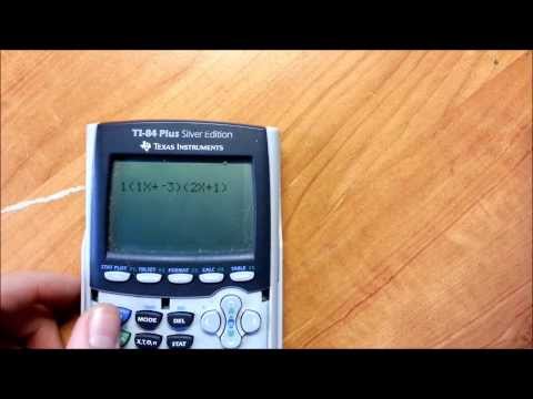 Factoring Polynomials Program TI-84 Factoring Polynomials Program TI-84