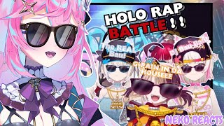 ━☆NEKO REACTS━☆ HOLOGIRLS RAP BATTLES ! ! [ HOLOLIVE ]