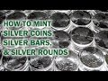 How to Mint Silver Coins, Rounds, & Bars - Quality Silver Bullion Tour