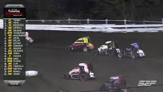 3.28.24 POWRi National & West Midget League Highlights from Creek County Speedway
