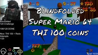 Blindfolded Super Mario 64 - THI 100 coins in 13:34 by Bubzia