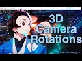 3D Camera Rotations - After Effects AMV Tutorial