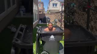 Yk Osiris does the ice bath CHALLENGE 😂 looks like he about to cry 😂
