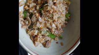 ep.12 豚生姜焼きチャーハン eggfriedrice (grilled pork ginger)