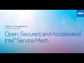 Open, Secured and Accelerated Intel Service Mesh